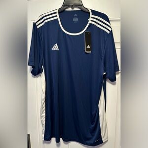 Adidas climalite men’s xxl soccer tshirt- nwt